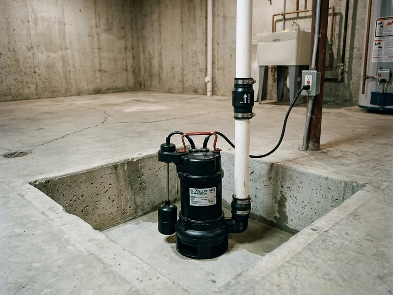Sump Pump Installation Plumber in Elkhorn, WI